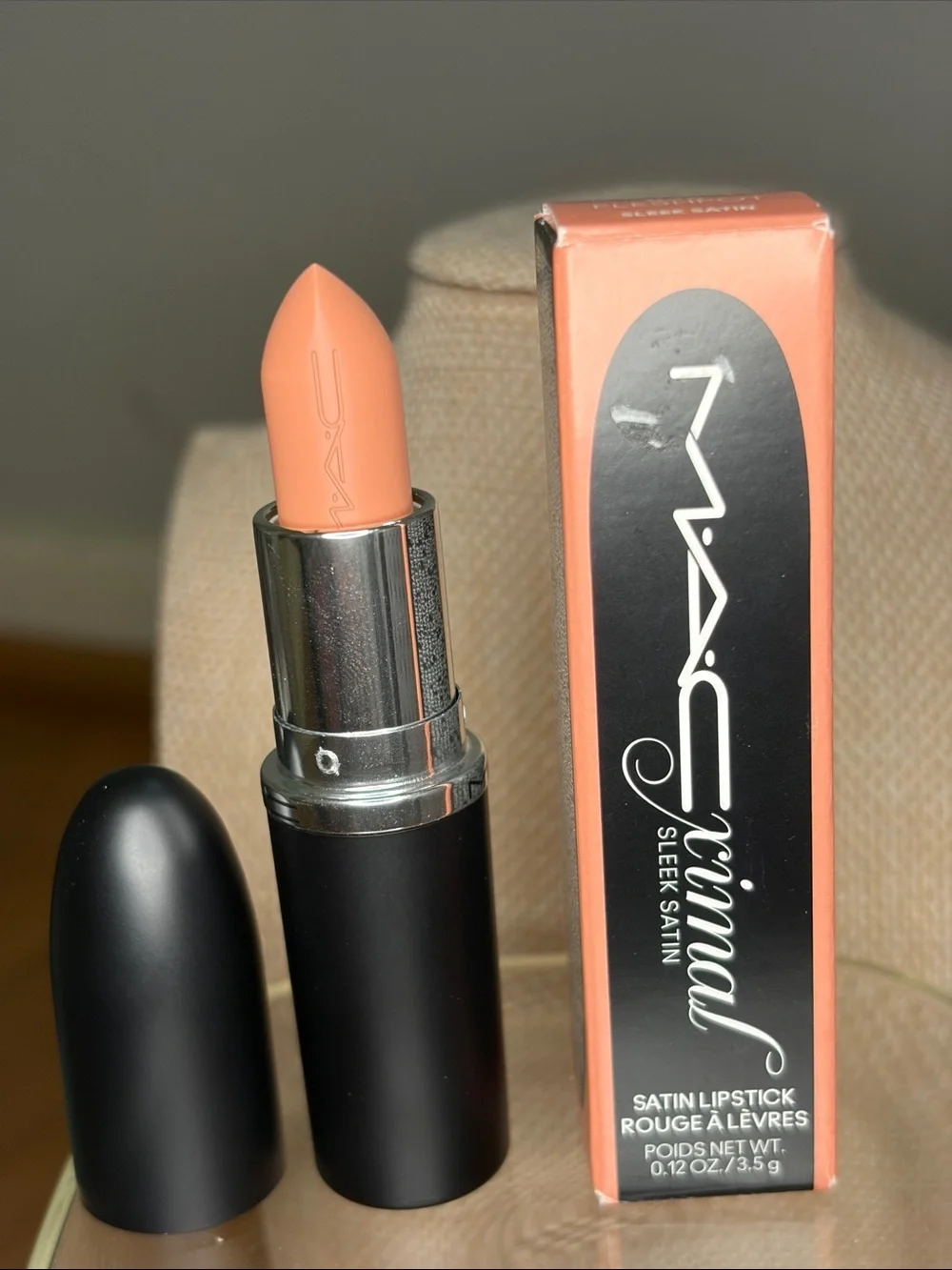 MAC Cosmetics Satin Lipstick — 836 Flesh pot